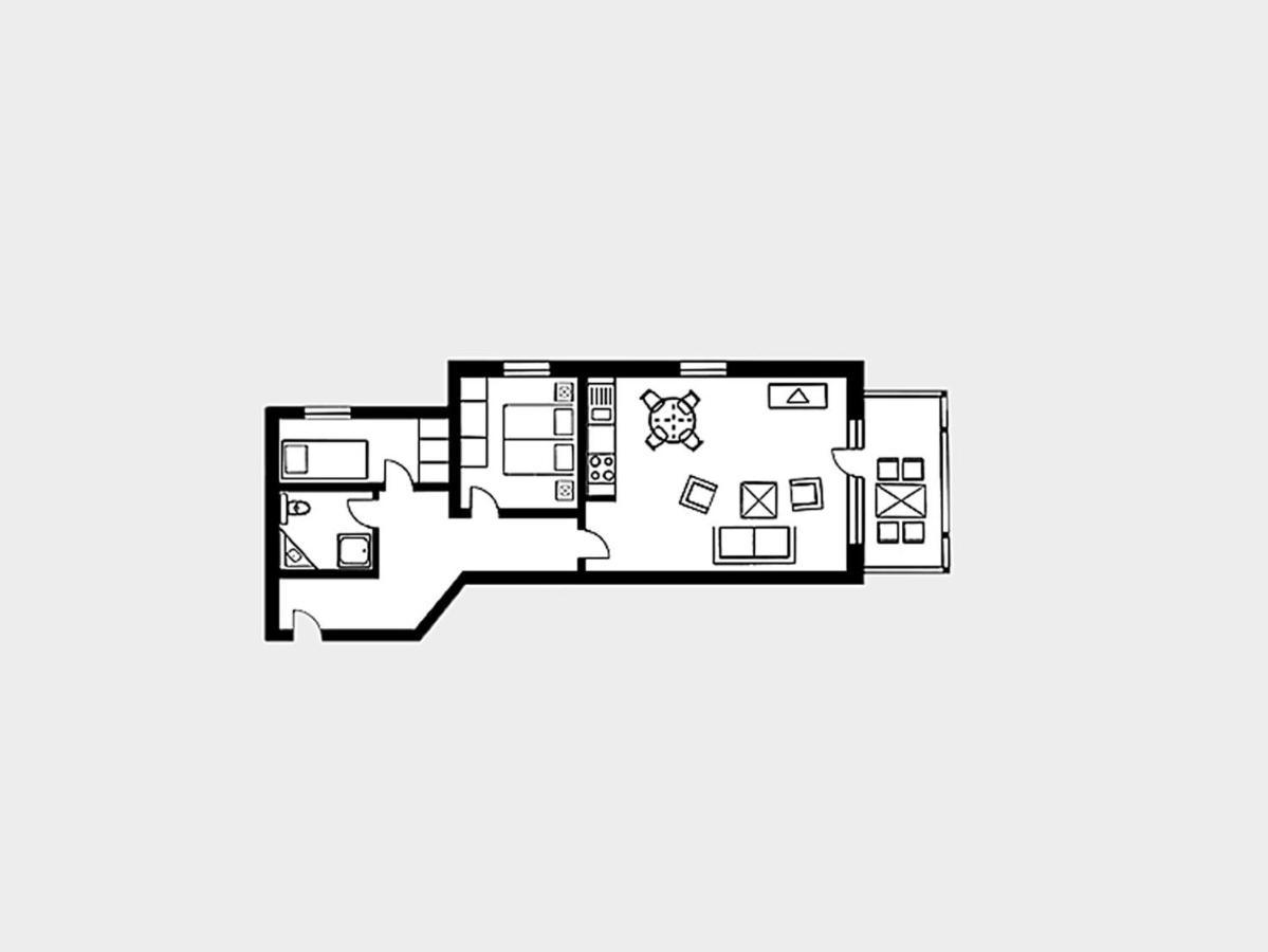Strandvillen Binz - Ferienwohnung Mit Meerblick, 1 Schlafzimmer Und Balkon Sv-769 Zewnętrze zdjęcie